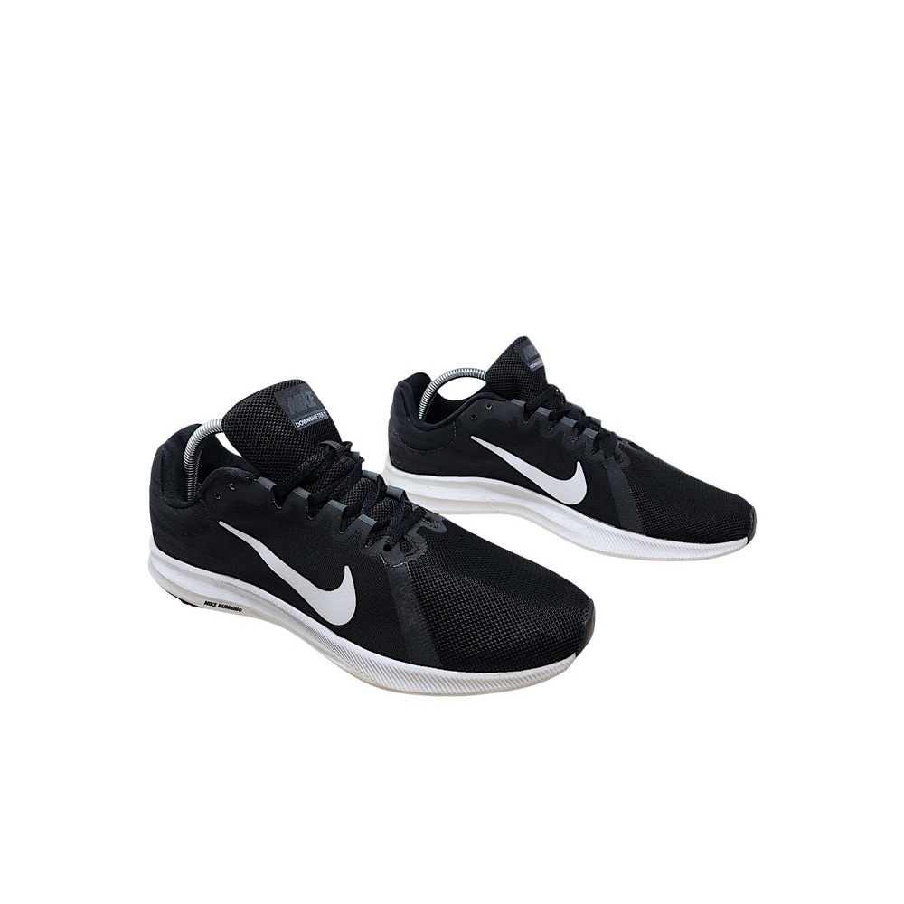 Nike Downshifter 8 sz 9.5 Mens Black Running Shoes 908984-001 Sneakers Gym Sport